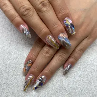 ネイル Rire_eye+beauty_nail所属・Rire_ nail_yukiのネイルデザイン