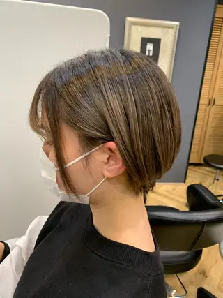 ショート 韓国ヘア/レイヤー 🇰🇷/艶髪/長橋のヘアスタイル