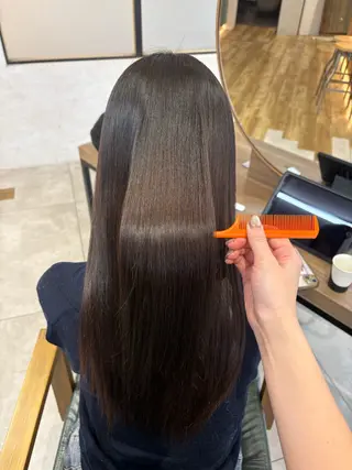 セミロング 🧸艶ブリーチ/深み カラー🌺Noa🌺のヘアスタイル