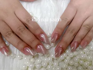ネイル kao nail マグネット/長さだしのネイルデザイン