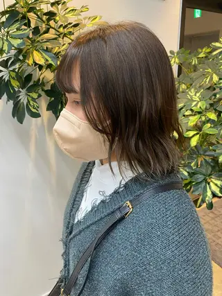 ショート カラー 🌼ハイライト透明感 🌼maiのヘアスタイル