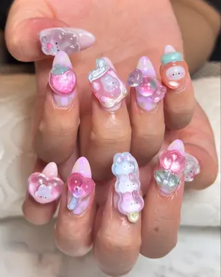 ネイル プライベートサロン マニフィークのネイルデザイン