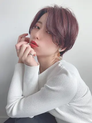 ショート カラー ⭐️Shelter by TOKYO⭐️のヘアスタイル