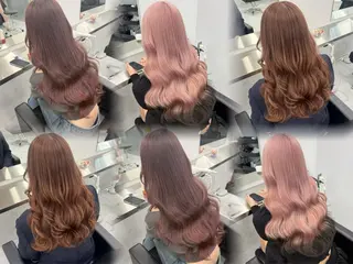 ロング Newone by neighbor所属・うる艶🫧ハイトーン 💜🦋🫧ミズキのヘアスタイル