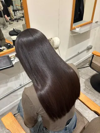 ロング keshiki大名所属・安部 真輝のヘアスタイル