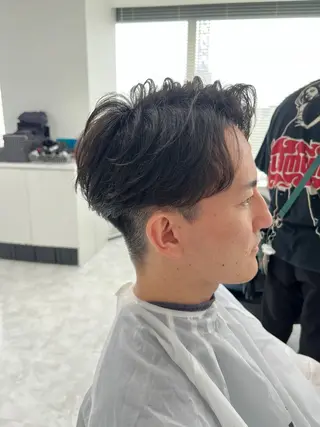 ショート カラー パーマ メンズ ✨池袋で1番キレイな ボブ✂️ケンボーのヘアスタイル