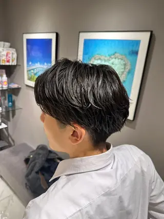 パーマ メンズカット募集 /アゲツマ レンのヘアスタイル