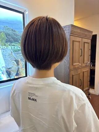 ショート 天野 妃菜のヘアスタイル