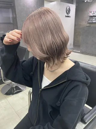 ミディアム Kvell&Co. YUSUKEのヘアスタイル
