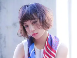 ショート カラー 金子 廉のヘアスタイル