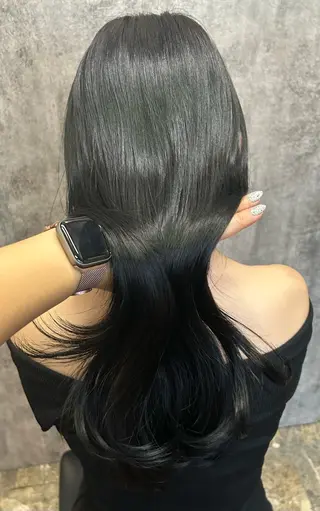 ロング カラー 地毛風艶カラー🌿 喜多夏海のヘアスタイル