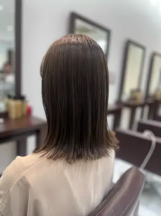 ミディアム カラー TAYA千葉そごう店所属・【千葉駅南口歩1分】 MAKAのヘアスタイル