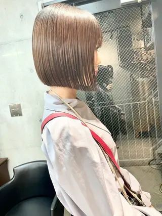 ショート パーマ ショートボブ縮毛矯正 髪質改善のプロ山道潤のヘアスタイル