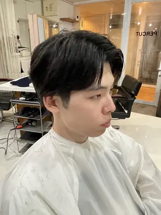 ショート メンズ PERCUT 中島快のヘアスタイル