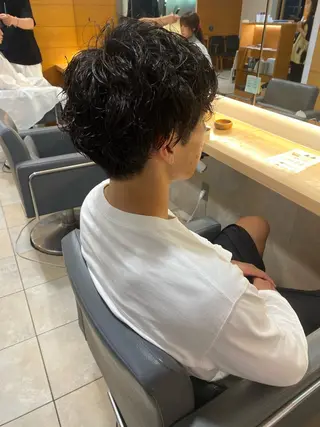 パーマ メンズ 谷川 あかりのヘアスタイル