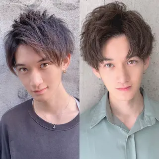 ショート メンズ 【代表】 高瀬慎也/縮毛矯正のヘアスタイル