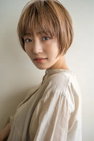 ショート カラー YUKI/パーマ/縮 毛矯正/ブリーチのヘアスタイル