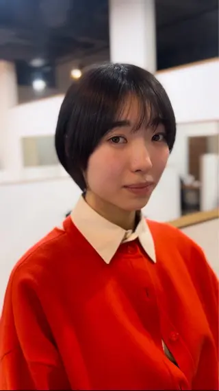 ショート カラー 表参道【髪質改善】 宮嶋勇太のヘアスタイル