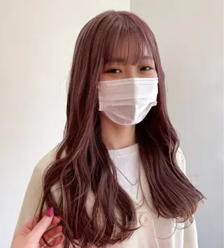 ロング カラー mir所属・柿沼 未夢のヘアスタイル