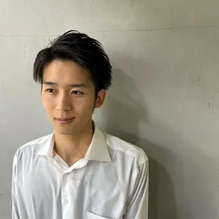 メンズ アキト/ メンズ/透明感暗髪のヘアスタイル