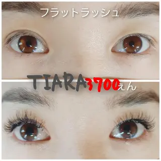 マツエク・マツパ 💡次世代LED -TIARA💡のマツエク・マツパデザイン