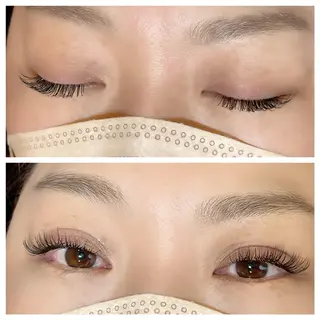 マツエク・マツパ GLITTER NAILS高速長田のマツエク・マツパデザイン