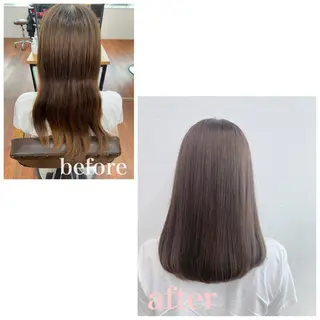 セミロング カラー GRANLUSSO 〜グランルッソ駅前店所属・木口 嘉美のヘアスタイル