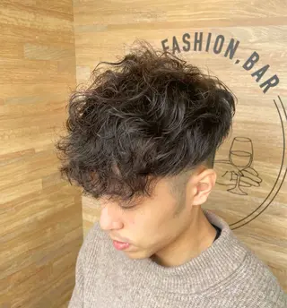 メンズ VII所属・市妙 瑠基のヘアスタイル