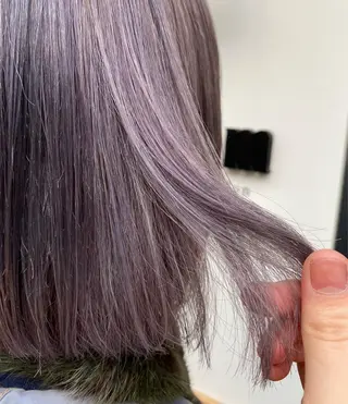 カラー 暖色艶カラー♥️ nagi♥️のヘアスタイル