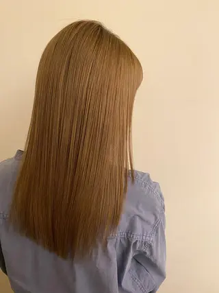 セミロング カラー 入江 允のヘアスタイル