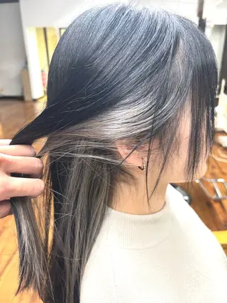 ロング カラー 後藤 暢己のヘアスタイル