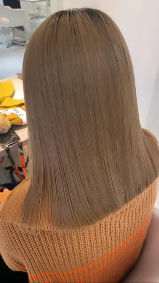 セミロング カラー キッズ ネイル マツエク・マツパ アイブロウ 🎗美髪艶髪🫧髪質 改善特化🥇菊地のヘアスタイル