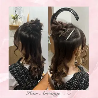 ロング ヘアアレンジ 推し活美容師 🩵 Hayashiのヘアスタイル