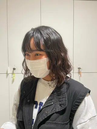 パーマ loely 💞miyuのヘアスタイル