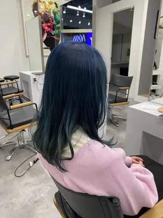 ロング カラー ヘアアレンジ レイヤー/メンズ🥑 マエダアズミ🥑のヘアスタイル