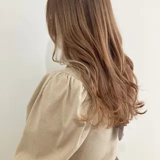 セミロング カラー お洒落パーマ/ 艶カラー/michiのヘアスタイル