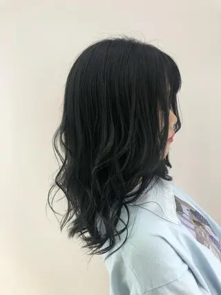 カラー 茅ヶ崎/ハイライト/ ハイトーン/関口実華のヘアスタイル