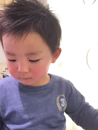 キッズ 西山 恵太郎のヘアスタイル