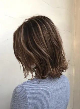 ミディアム カラー LODAT横浜 by little【ロダットヨコハマ バイリトル】所属・TO RUのヘアスタイル