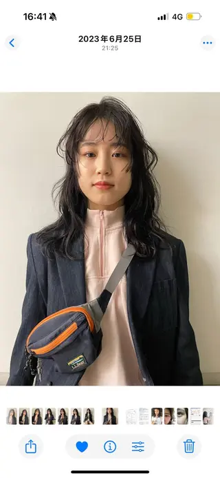 セミロング パーマ ボブ/レイヤー カット✂︎ayumiのヘアスタイル