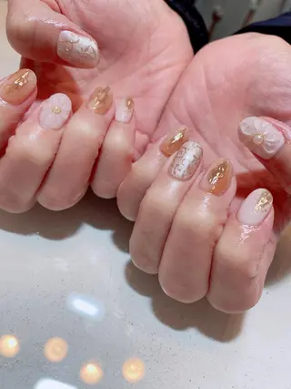 ネイル nail salon ラピスラズリのネイルデザイン