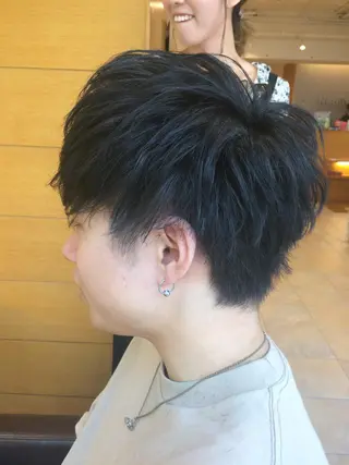 カラー パーマ ヘアアレンジ メンズ メンズパーマの巨匠 鈴木純のヘアスタイル