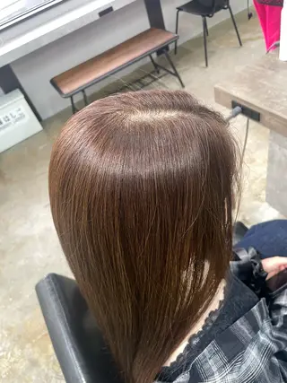 ロング カラー ブレンバイドット所属・ニュアンスカラー/ 🫧レミ(坊主)のヘアスタイル