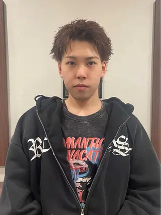 ショート メンズ hair&beauty iro所属・ハイトーン/ブリーチ /reitのヘアスタイル