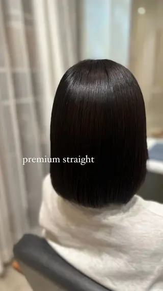 ミディアム パーマ 🖤KURUMI🖤 潤艶・髪質改善のヘアスタイル