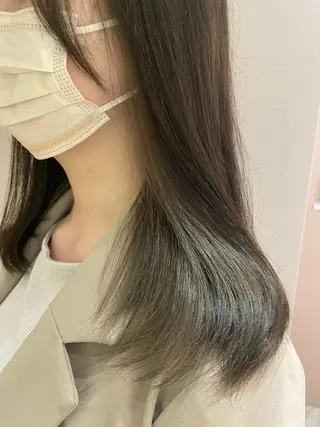 ロング マホ/日吉/髪質改善 /レイヤー/ガーリーのヘアスタイル