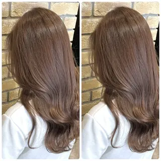 セミロング 🌟透明感カラー 🌟松岡勇輝のヘアスタイル