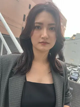 ミディアム カラー 高橋 秀平のヘアスタイル