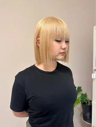ショート ケアハイトーン‪‪♡ ハグのヘアスタイル
