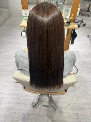セミロング カラー NANAMI 【Rico】のヘアスタイル